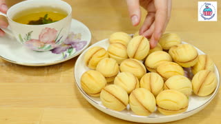 Песочные орешки со сгущёнкой: хрупкие, хрустящие и невероятно вкусные! Рецепт по многочисленным просьбам