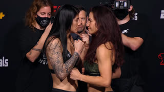 Все битвы взглядов перед UFC Вегас 43: Виера vs Тэйт