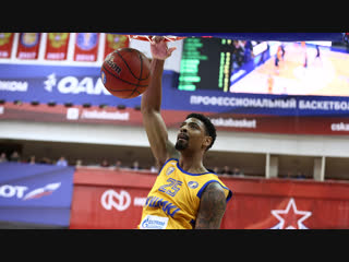 14/1/19 | Джордан Мики завершает игру против ЦСКА данком